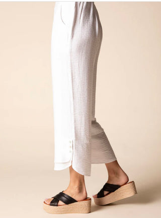 White Whisper Crop Pant