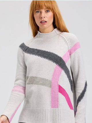 Zaket & Plover Road Map Cotton Mohair Sweater