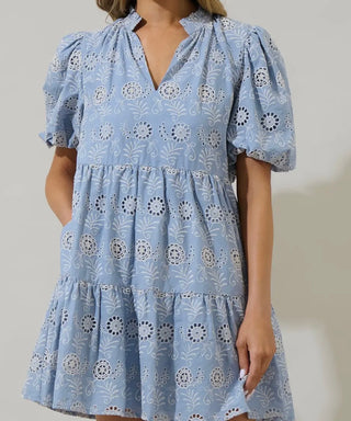 Ella Eyelet Dress
