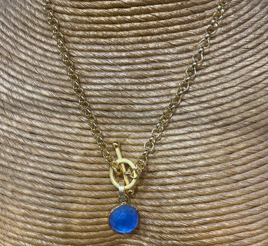 18k gold plated necklace