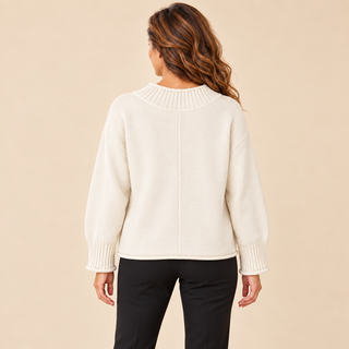 Fireside Cozy Cabin Sweater, back view