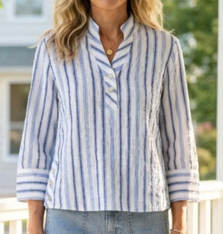 A seaside serenity coastal stripe