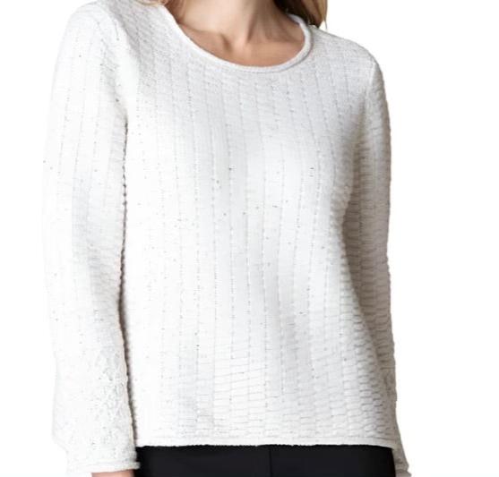 Textured Knit Pullover