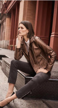 Load image into Gallery viewer, Metallic Faux Leather Jacket
