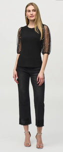 Pearl Embellishment Top