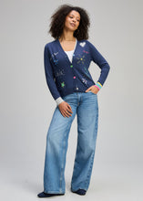 Load image into Gallery viewer, Playful Denim Cardigan
