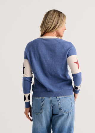 Zaket & Plover  Clor Block Cardigan