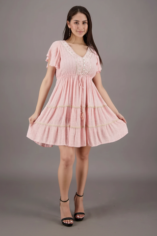 Blush Riviera Dress