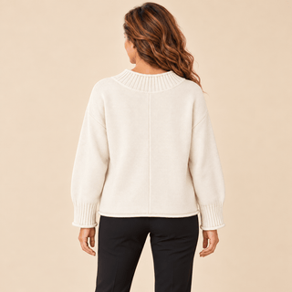 Fireside Cozy Cabin Sweater, back view