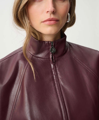 Joseph RibkoffJoseph Ribkoff Faux Leatherette Jacket