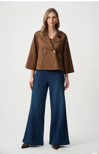 Joseph RibkoffJoseph Ribkoff Faux Suede Cropped Jacket