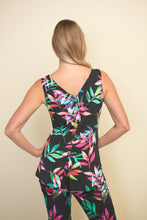 Load image into Gallery viewer, Black Palm Print Top - Pooja Boutique 
