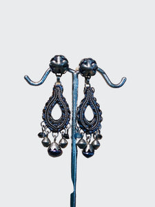 denim earrings - Pooja Boutique 
