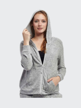 Hooded Zip Top - Pooja Boutique 